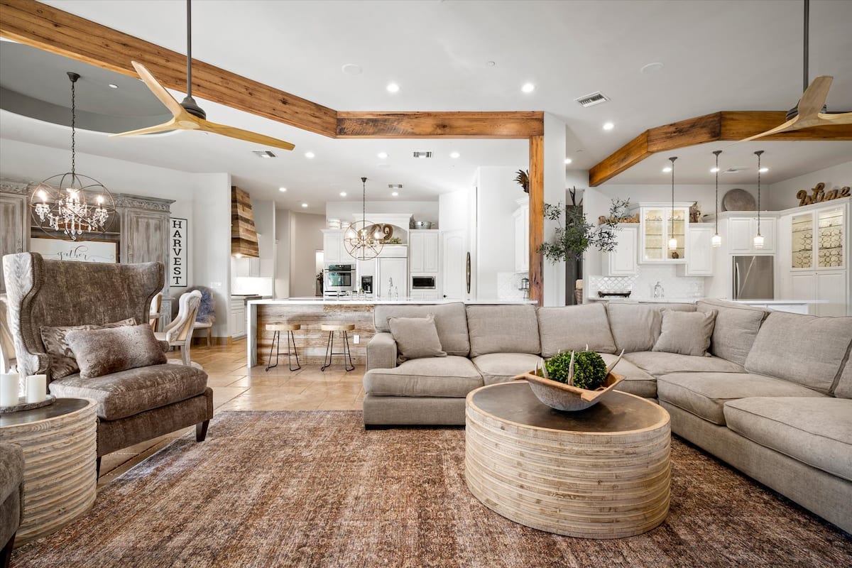 Breakthrough Acres — living room
