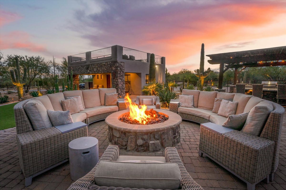 Breakthrough Acres — fire pit